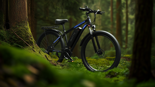 DUOTTS C29 Elektrofahrrad 750W 29*2,1 Zoll Rad 48V 15Ah Akku 50km Reichweite 50km/h Höchstgeschwindigkeit Shimano 21 Gang Schaltung Elektro Mountainbike mit Gepäckträger IP54 Wasserdicht Smart APP - Schwarz