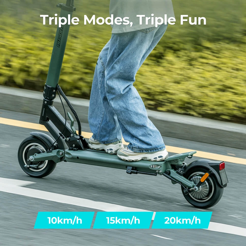 Ausom GX1 Electric Scooter, 500W Motor, 48V 15.6Ah Battery, 9