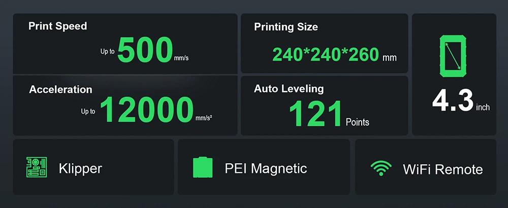 Artillery Sidewinder X4 Plus 3D Printer, 300*300*400mm, 500mm/s Print Speed, 300℃ High-temp Printing, XY-Metal Linear Guide Rail, Auto Levelling, 8000 rpm Efficient Cooling Fans