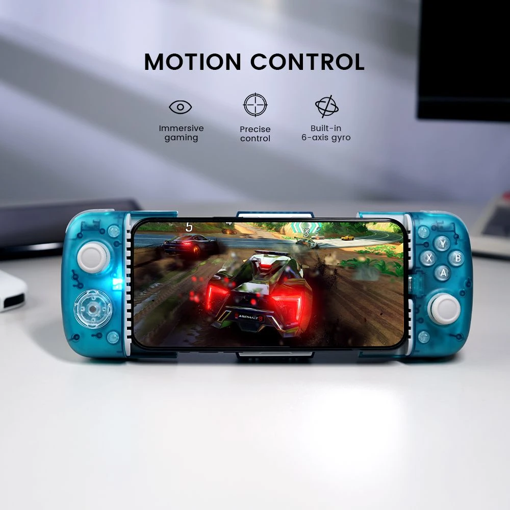 GameSir X3 Pro Type-C Mobile Gaming Controller, Cooling Fan, Hall Effect Sticks, Dual Rumble Motors, 6-axis Gyroscope, Compatible with iPhone 15 Series and Android