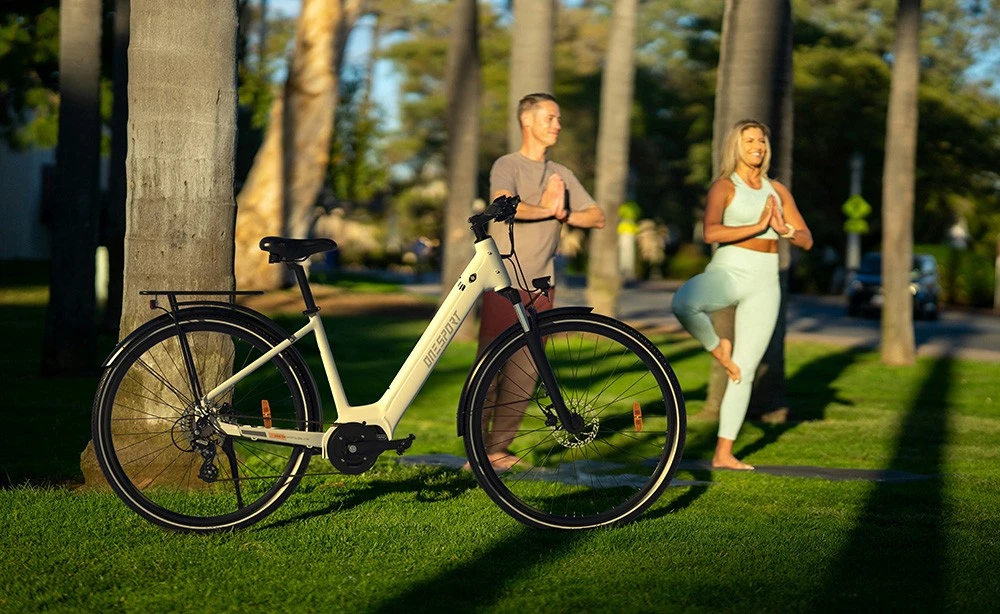 Bicicleta electrica ONESPORT OT07, motor BAFANG 250W, baterie 36V 10.4AH, 27.5