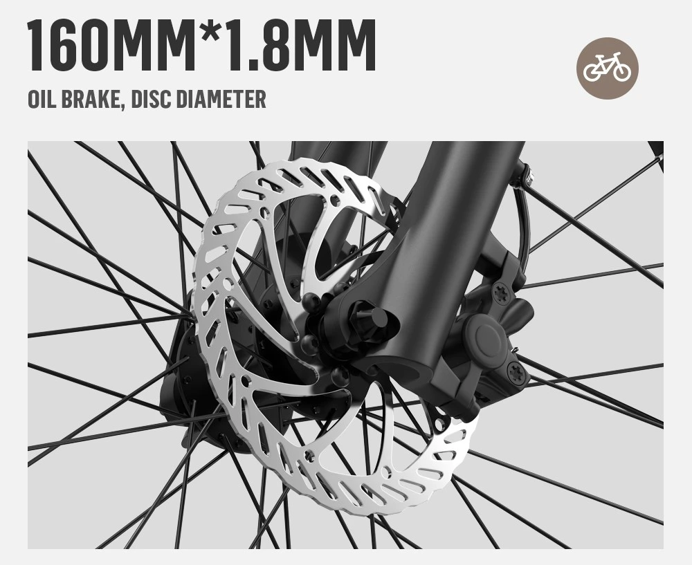 Bicicleta electrica ONESPORT OT07, motor BAFANG 250W, baterie 36V 10.4AH, 27.5