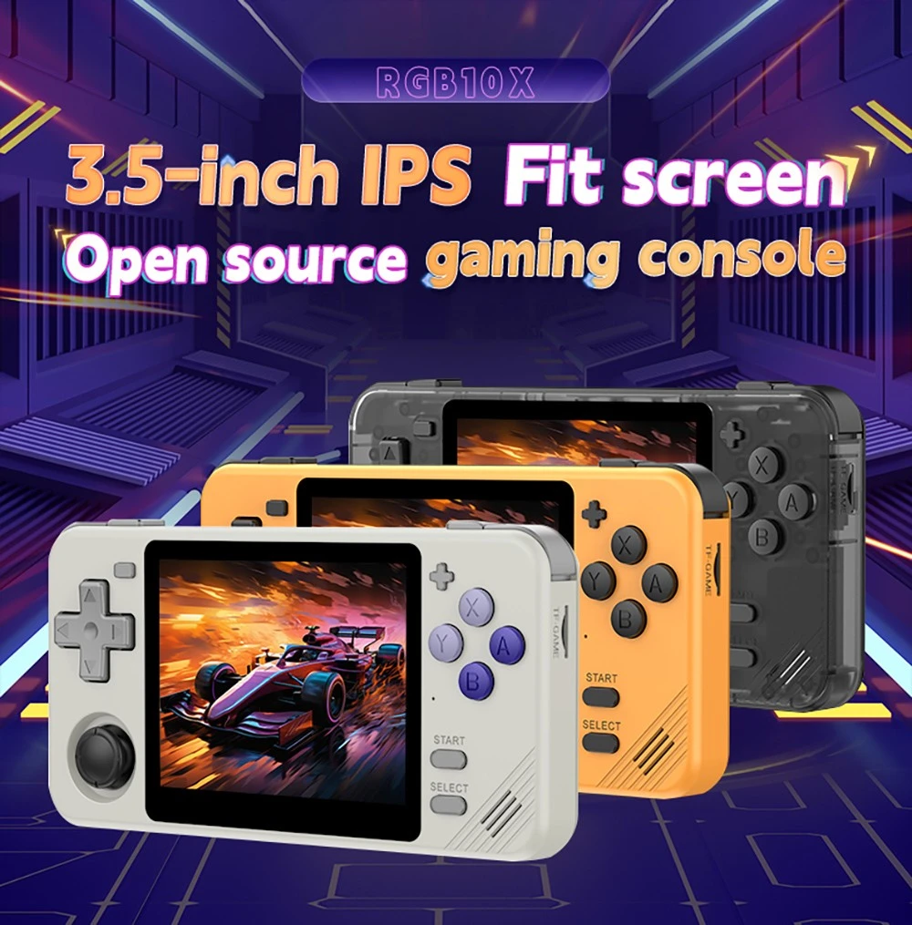 【新品】POWKIDDY RGB10X イエロー【エミュ機】 Amazon.com: Powkiddy RGB10X Handheld Game Console – 8000+