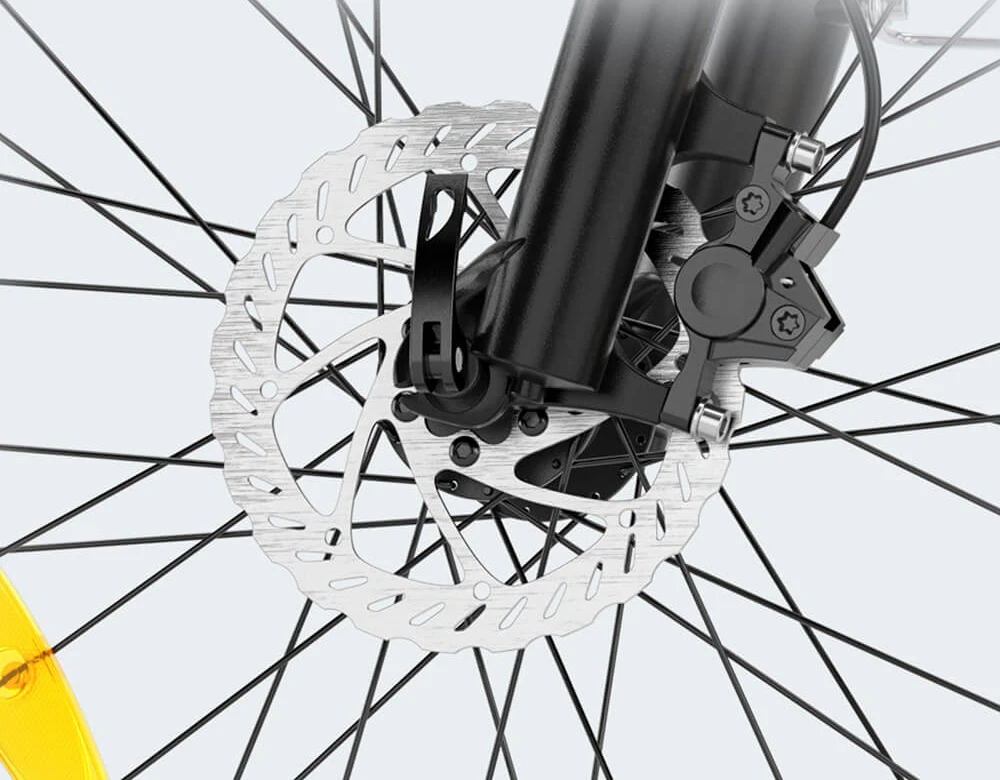 Vélo de randonnée Eleglide C1 27,5 pouces avec moteur à entraînement central Ananda 250 W, batterie 14,5 Ah, autonomie maximale de 150 km, suspension hydraulique et freins à disque hydrauliques Shimano 7 vitesses - Bleu