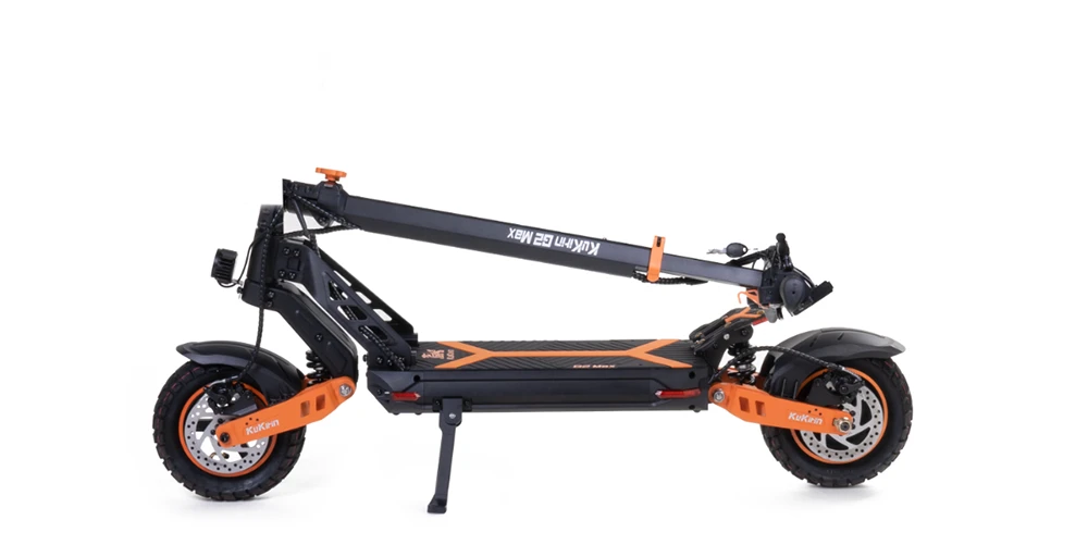 Trottinette électrique KuKirin G2 Max Pneus tout-terrain de 10 pouces Moteur 1000 W Vitesse maximale de 55 km/h Batterie 48 V 20 Ah Autonomie de 80 km Charge maximale de 120 kg Siège amovible Hauteur réglable