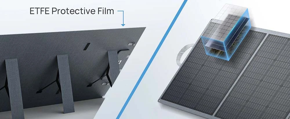DaranEner NEO300 Portable Power Station + DaranEner SP300 300W Foldable Solar Panel, 300W 268.8Wh LiFePO4 Battery, USB-C PD60W, 110V Pure Sine Wave