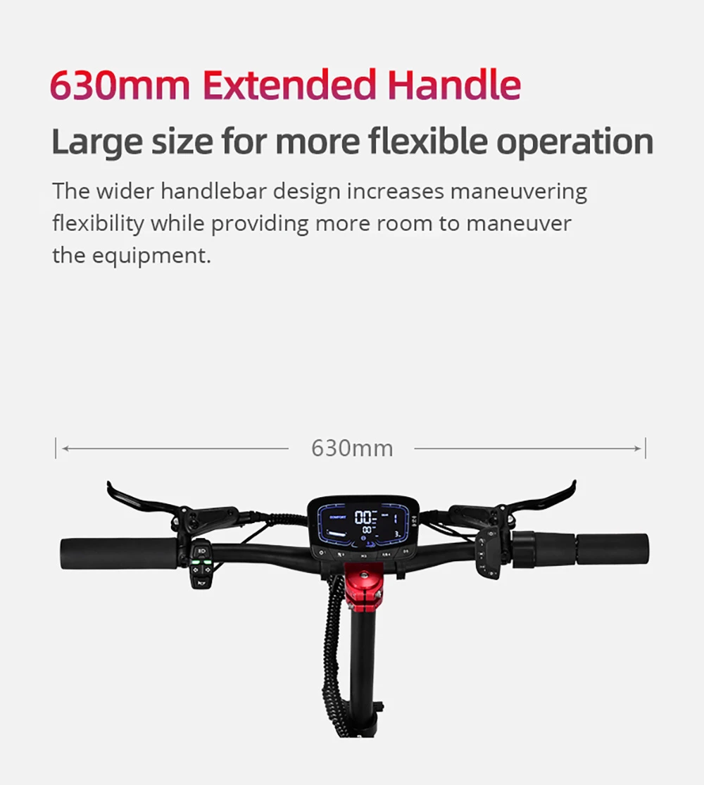 Trottinette électrique BOYUEDA Q7 Pro Max, moteur 1600 W x 2, batterie 52 V 28 Ah, pneu 10 pouces, vitesse maximale 70 km/h, autonomie 110 km, doubles freins à disque hydrauliques, amortisseur hydraulique avant et amortisseur à ressort arrière, écran LCD