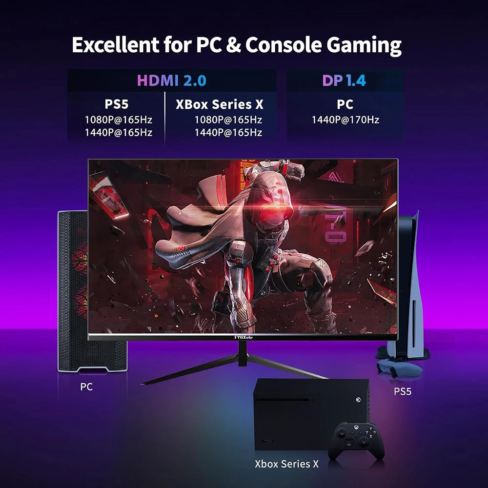 FYHXele FY27QHM2 monitor gaming teljesítmény