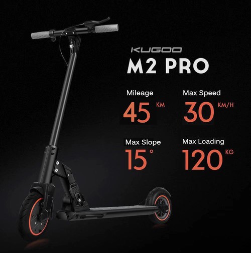 ファッション特集 KUGOO M2 Pro Electric Scooter 350W 36V 10AH バイク外装パーツ