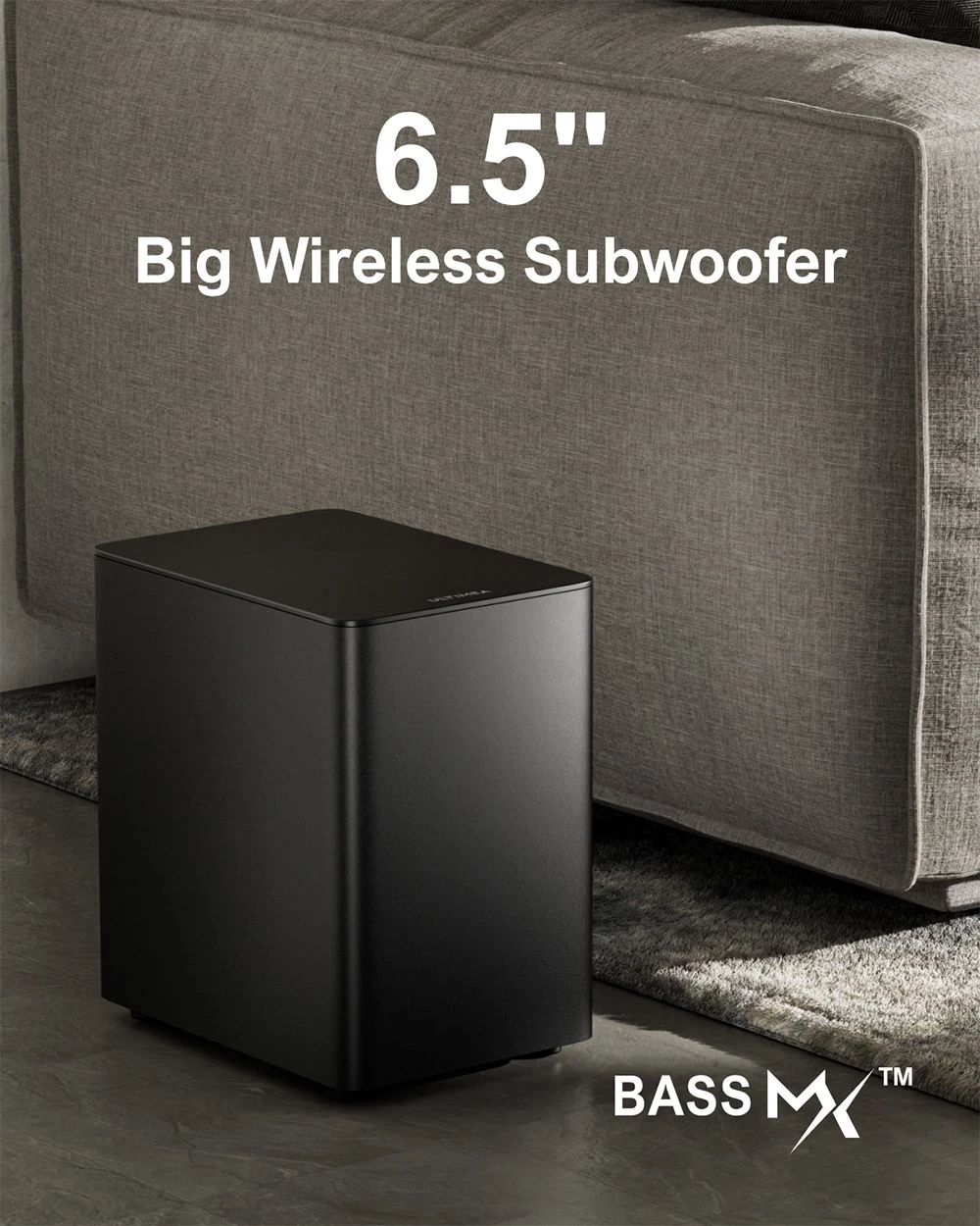 ULTIMEA Poseidon D80 7.1 Channel Soundbar Subwoofer Speaker Kit, Dolby Atmos, 460W Peak Power, APP Control, 10 Bands Equalizer Settings, 121 Preset EQ Matrices, Bluetooth 5.3