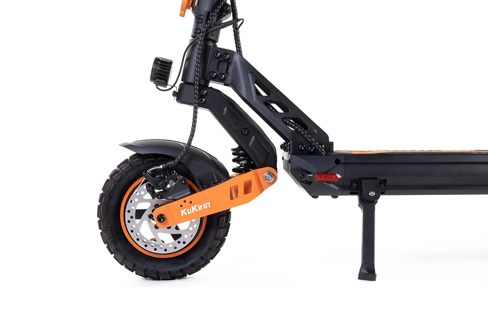 Trottinette électrique KuKirin G2 Max Pneus tout-terrain de 10 pouces Moteur 1000 W Vitesse maximale de 55 km/h Batterie 48 V 20 Ah Autonomie de 80 km Charge maximale de 120 kg Siège amovible Hauteur réglable
