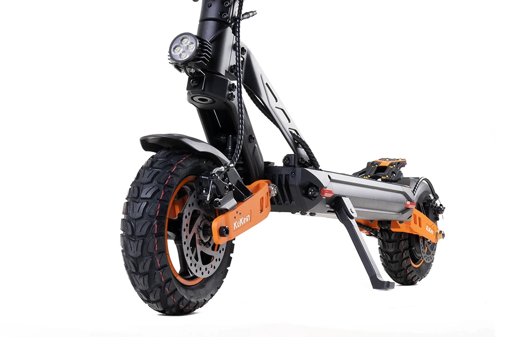 Trottinette électrique KuKirin G2 Max Pneus tout-terrain de 10 pouces Moteur 1000 W Vitesse maximale de 55 km/h Batterie 48 V 20 Ah Autonomie de 80 km Charge maximale de 120 kg Siège amovible Hauteur réglable