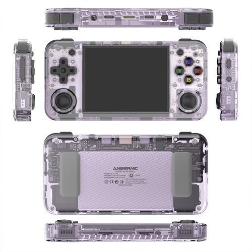 Refurbished ANBERNIC RG35XX H Game Console 32GB - Purple