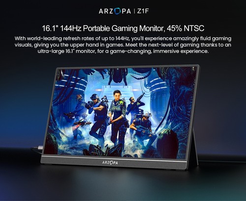 ARZOPA Z1FC 16.1-inch Portable Gaming Monitor