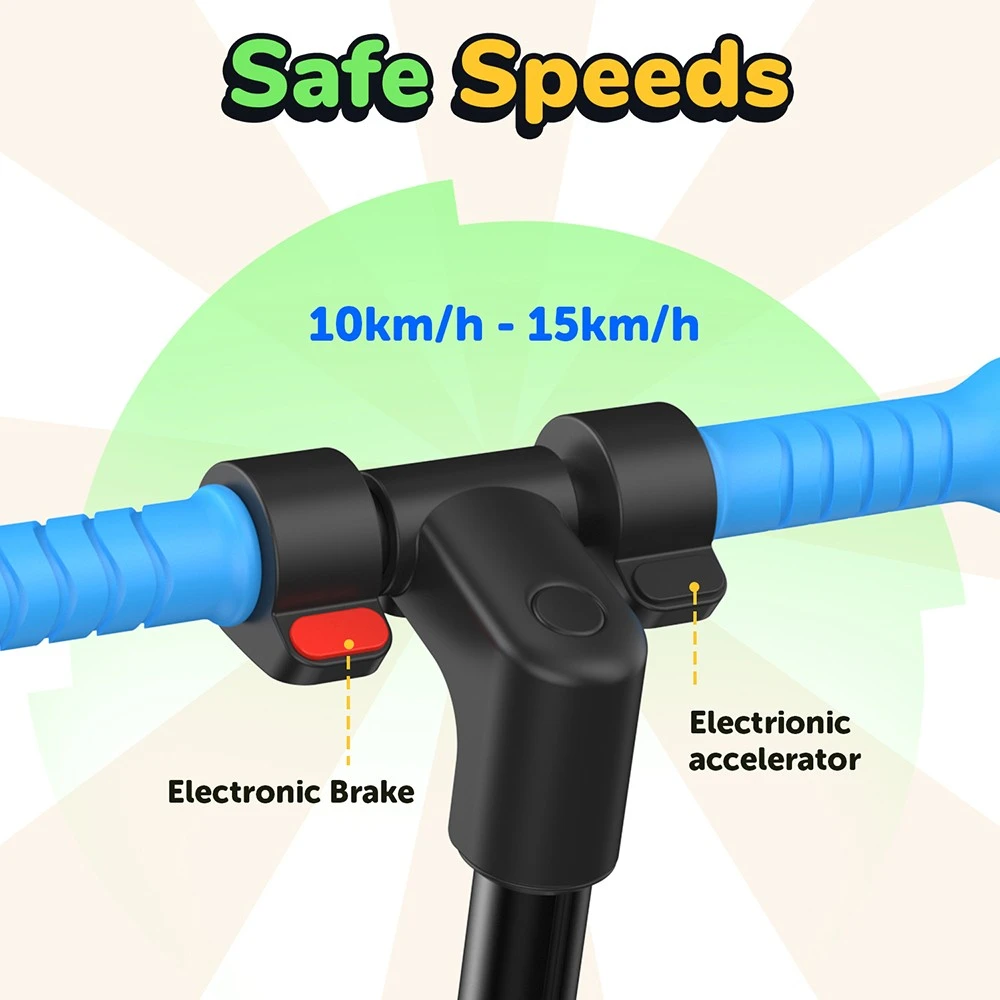 iisinwheel S6 gyermek elektromos roller kezelőfelület