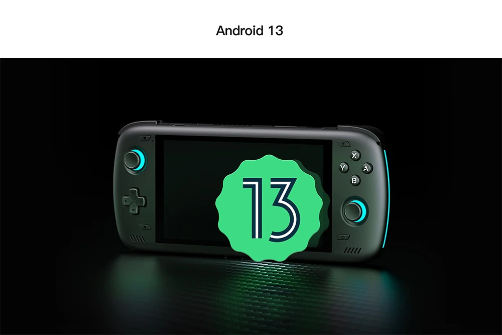 AYN Odin 2 Handheld Game Console, Snapdragon 8Gen2 CPU, Android 13, 1080p 6-inch Touchscreen, 8000mAh Battery, 12GB LPDDR5x RAM 256GB UFS4.0 Storage, WiFi 7 Bluetooth 5.3 - Grey