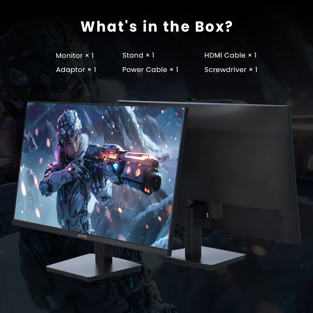 KTC H27T27 Gaming Monitor teljes nézet