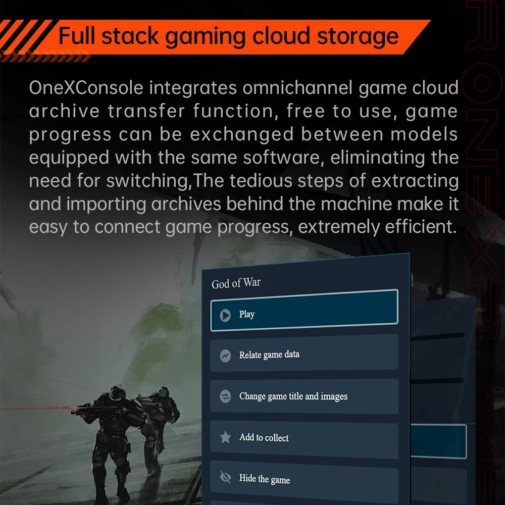 ONE Netbook OneXFly F1 Pro Handheld Game Console, 7'' 1920*1080 OLED Screen, AMD Ryzen AI 9 HX 370 CPU 12 Core Max 5.1GHz, 144Hz Refresh Rate, 64GB LPDDR5x RAM 4TB PCle 4.0 SSD, Harman Sound System, 2*USB-C 4.0, 1*USB-A 3.0, 1*TF Card Slot, 1*Audio