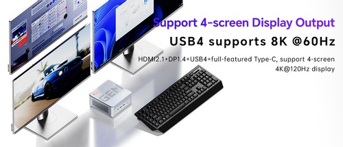 AOOSTAR GEM12 Max R9 6900HX Mini PC 32+1TB