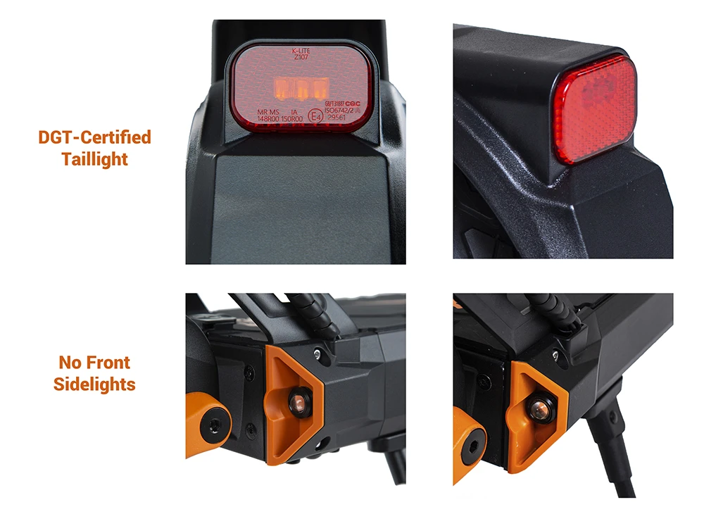 KuKirin G2 Pro (VMP) Electric Scooter, 500W Motor, 48V 15.6Ah Battery, 9 inch Vacuum Tire, 25km/h Max Speed, 65km Range, Front & Rear Disc Brakes, Spring Shock Adsorption