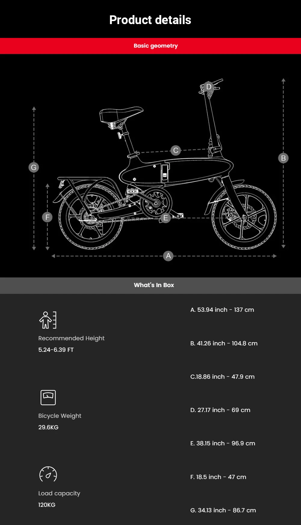 DYU C2 Electric Bike, 250W Motor, 48V 7.5Ah Battery, 16*2.5-inch Tires, 25km/h Max Speed, 40km Range, Dual Disc Brakes, LED Display