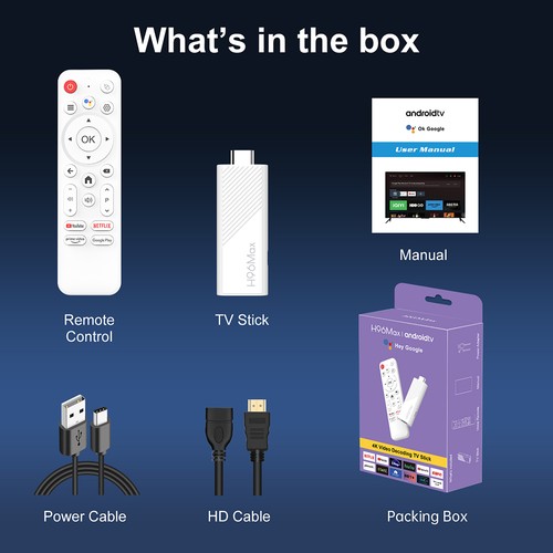 H96 Max H313 Android 14 TV Stick 2GB+8GB