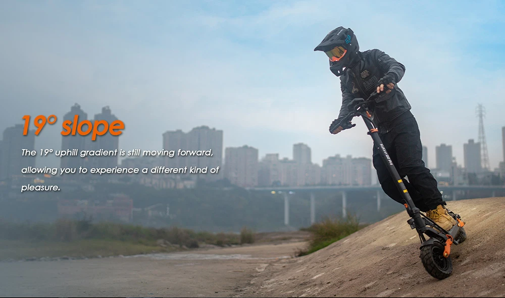 KuKirin G2 Pro (VMP) Electric Scooter, 500W Motor, 48V 15.6Ah Battery, 9 inch Vacuum Tire, 25km/h Max Speed, 65km Range, Front & Rear Disc Brakes, Spring Shock Adsorption