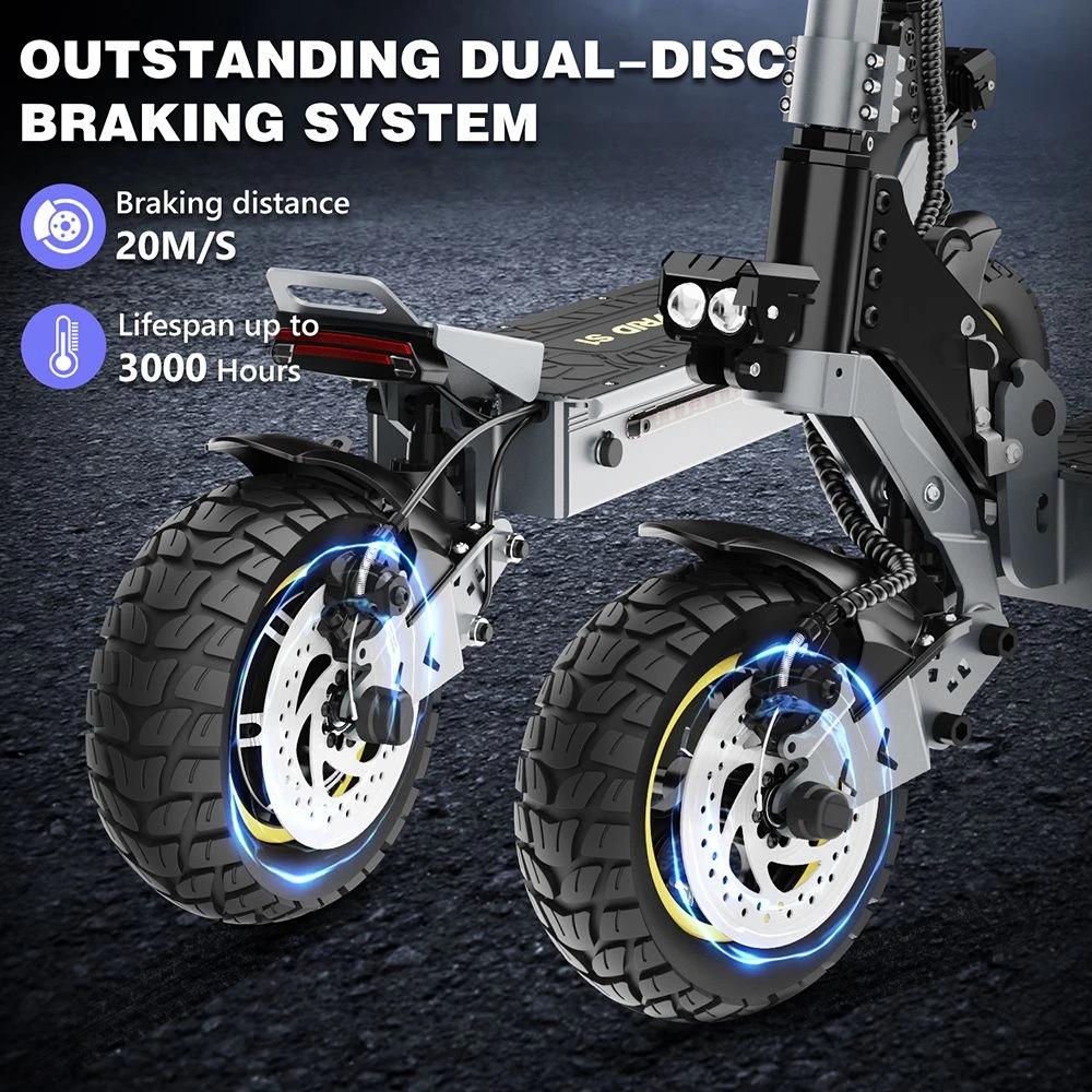 iENYRID S1 Scooter electric, 250W Motor, 48V 15Ah Baterie, 10 inch anvelope off-road, 25km/h Viteză maximă, 40km, Dual Disc Frâne, Suspensie hidraulică frontală și spate, Afișaj LCD