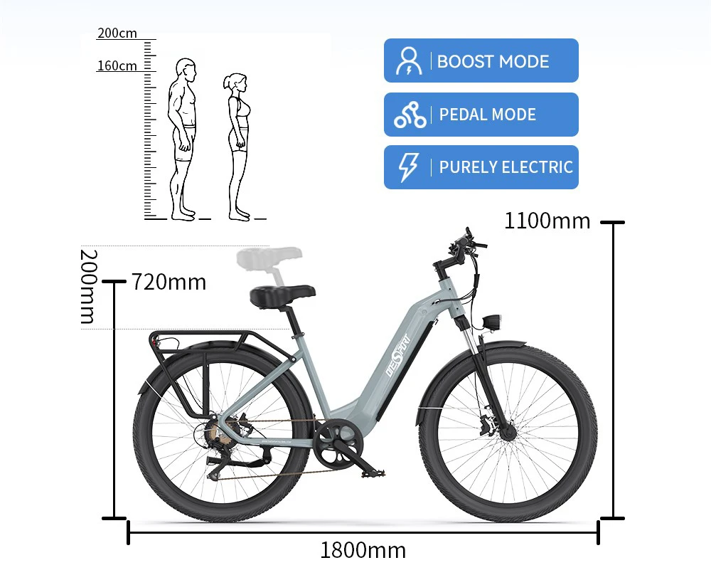 Bicicleta electrică Onesport OT05 27.5