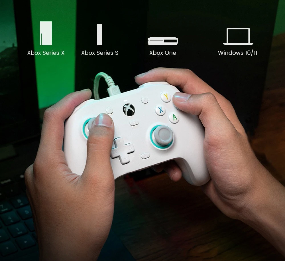 [Xbox Certified] Gamesir G7 SE Wired Controller with Hall Effect sticks and 1-month free XGPU
