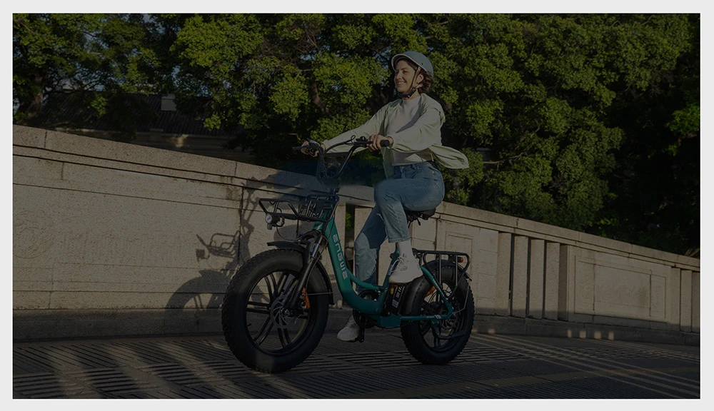 Vélo électrique ENGWE L20 BOOST, moteur 250 W, batterie 48 V 13 Ah, pneus larges 20 x 4 pouces, vitesse maximale 25 km/h, autonomie maximale 126 km, capteur de couple, Shimano 7 vitesses, suspension de fourche avant, freins à disque mécaniques - Noir