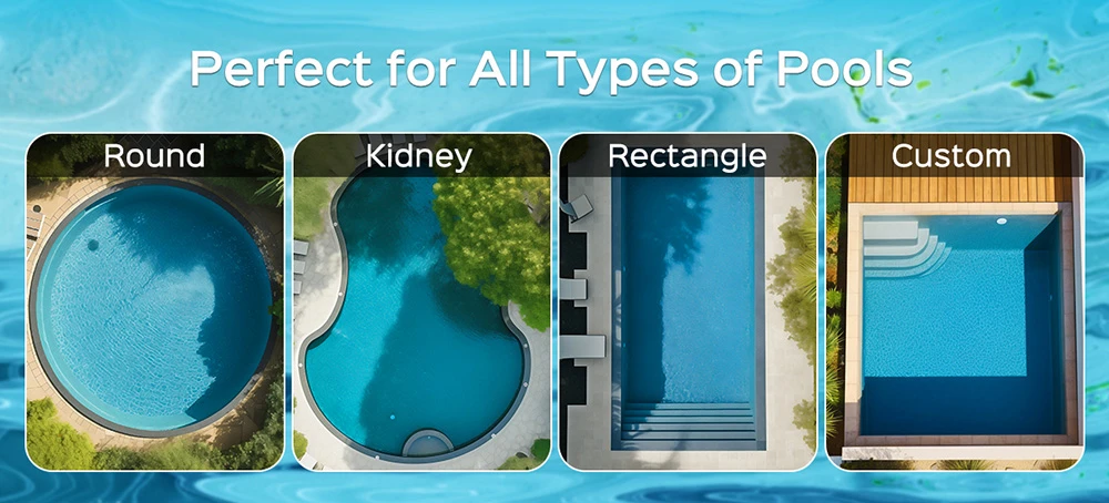 WYBOT C2 Akku-Pool-Roboter-Staubsauger, Wand- und Wasserlinienreinigung, doppelte Reinigungsfilterung, f&uuml;r Einbaupools bis zu 230 m&sup2;, Schwarz/Gr&uuml;n