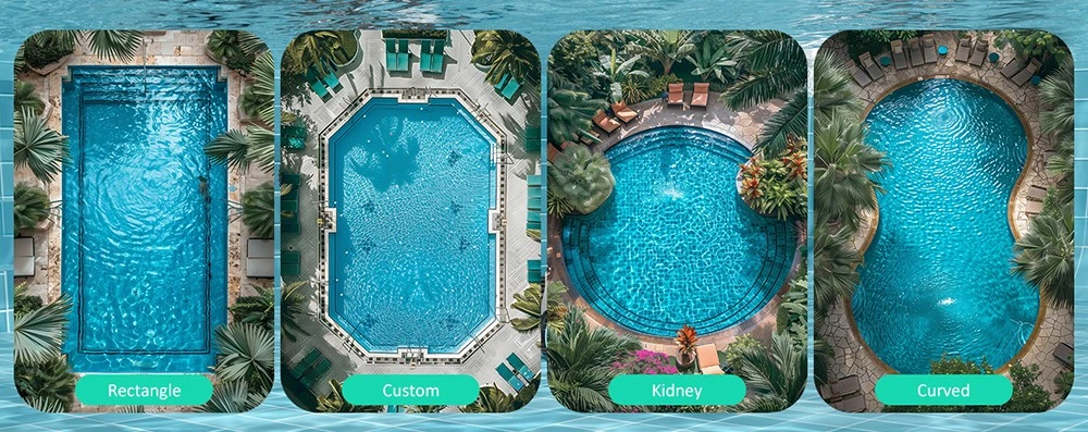 WYBOT C2 Vision Cordless Pool Robot Vacuum, Debris Detection with AI Camera, 8-in-1 Master Cleaning, Two-Layer Filtration, Brushless Motors for Powerful Suction, for Pools up to 1940Sq.ft, Black Green
