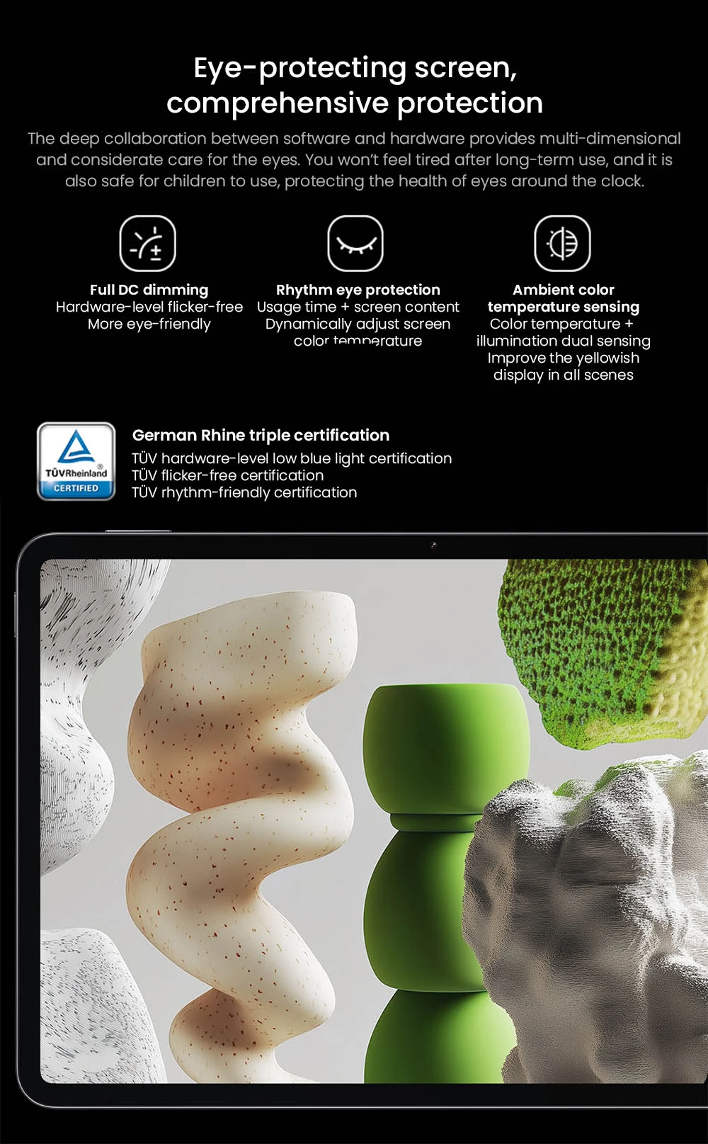Xiaomi Pad 7 Pro Tablet Chinese Version, 11.2 inch 3200*2136 Screen, Snapdragon 8s 8 Core Max 3.0GHz, 12GB RAM 512GB ROM, 8850mAh Battery, WiFi 7, 50MP+32MP Camera - Black
