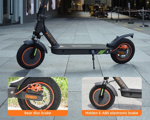 HONEYWHALE M2 MAX-B Electric Scooter with Seat, 350W Motor, 36V 10Ah Battery, 10-inch Tire, 32km/h Max Speed, 32km Range, Disc Brake