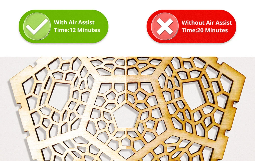 LONGER RAY5 10W-os lézergravírozó gravírozási minták