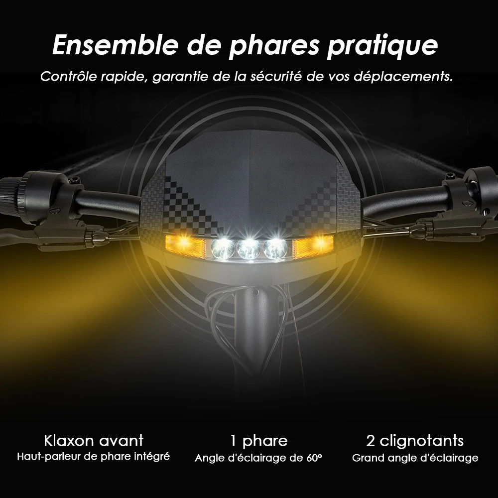 Kukirin G2 Mise à jour 2025 Trottinette électrique pliable , Moteur 800 W, Batterie 48 V 15 Ah, Pneu 10 pouces, Vitesse maximale 45 km/h, Autonomie 55 km, Écran tactile, Frein à disque, Système 7 lumières - Noir