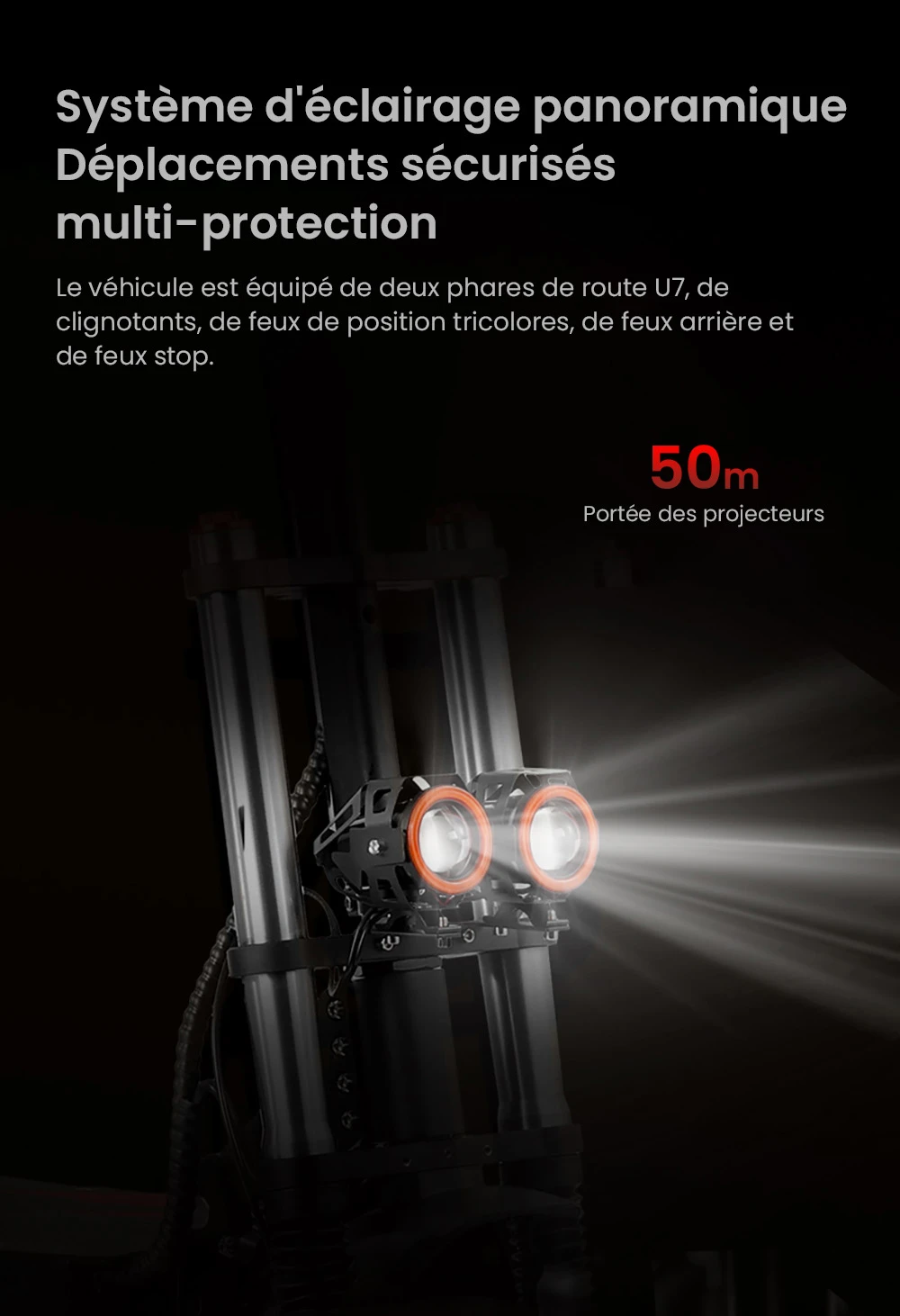 Trottinette électrique BOYUEDA S3-11, moteur 2*3000W, batterie 60V 38AH, pneu 11 pouces, vitesse maximale 85km/h, autonomie 120km, freins à disque hydrauliques doubles, amortisseur hydraulique, écran LCD