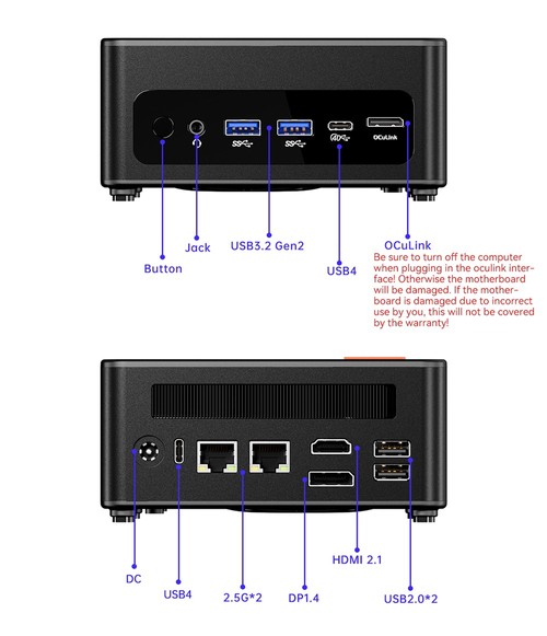 Ryzen7 8845HS OCULINK 32GB/1TB GEM12ジャンク Ryzen7 8845HS OCULINK 32GB/1TB GEM12ジャンク Ryzen7 8845HS OCULINK