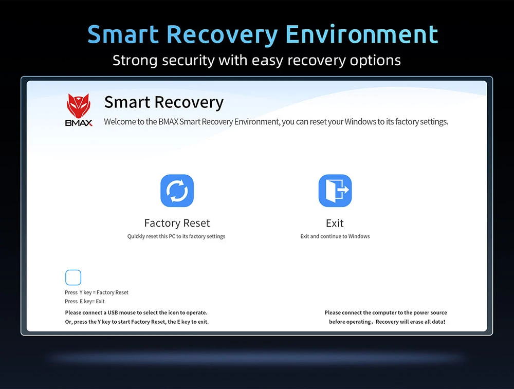 BMAX B4 Turbo Mini PC, Intel Twin Lake N150 4 Cores Max 3.6GHz, 16GB RAM 1TB SSD, 2*HDMI+1*Type-C Triple Display, WiFi 5 Bluetooth 5.0, 2*USB3.0, 2*USB2.0, 1*RJ45, 1*Headset Jack