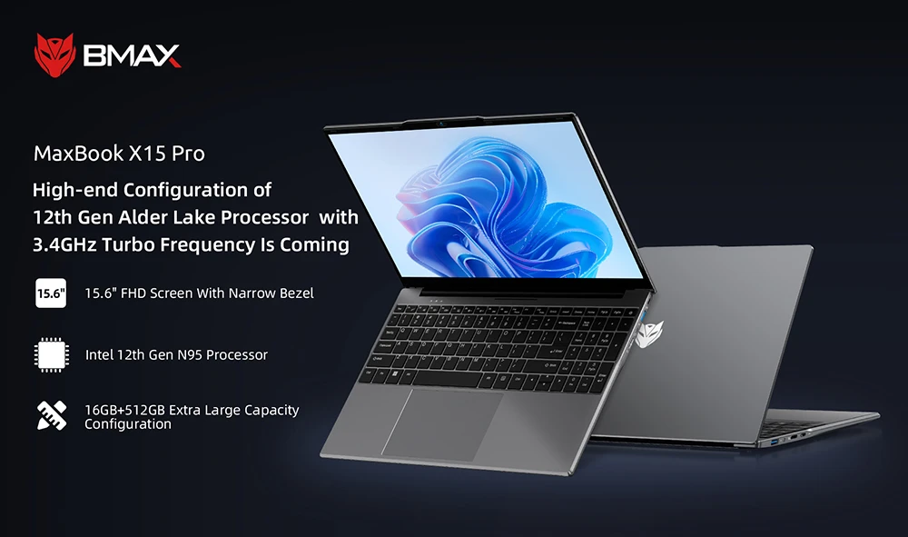 BMAX X15 Pro Laptop – Megfizethető üzleti teljesítmény
