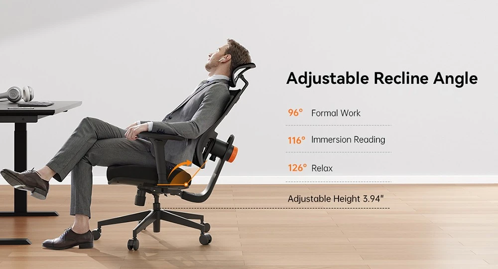 NEWTRAL MAGICH003 ergonomikus szék: automatikus deréktámasz a fájdalommentes munkanapokért 10 NEWTRAL MAGICH003 ergonomikus szék, automatikusan követő háttámla, adaptív alsó háttámla, állítható fejtámla ülésmélység, 3D kartámasz, 3 pozíció rögzítése