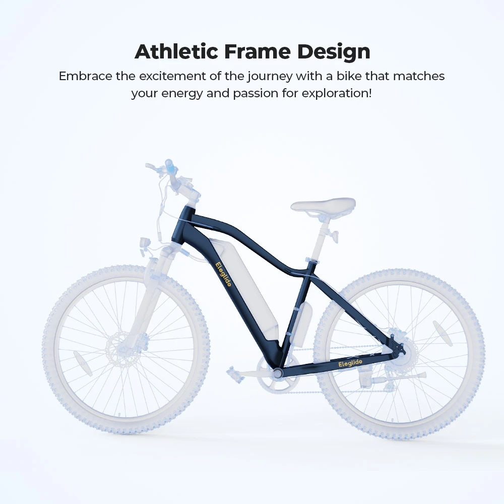 Eleglide Mopride 3 Bicicletă electrică, 250W Motor, 48V 12Ah Baterie, 29*,4 inch anvelope, 25km/h Viteză maximă, 120km Max Range, Braț hidraulic cu disc, Suspensie cu blocare, Shimano 7-Speed, LCD Display, Control al aplicației
