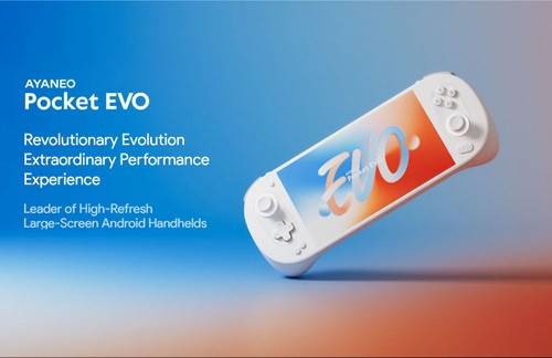 AYANEO Pocket EVO Android 13 Game Console 24GB+1TB Retro Color