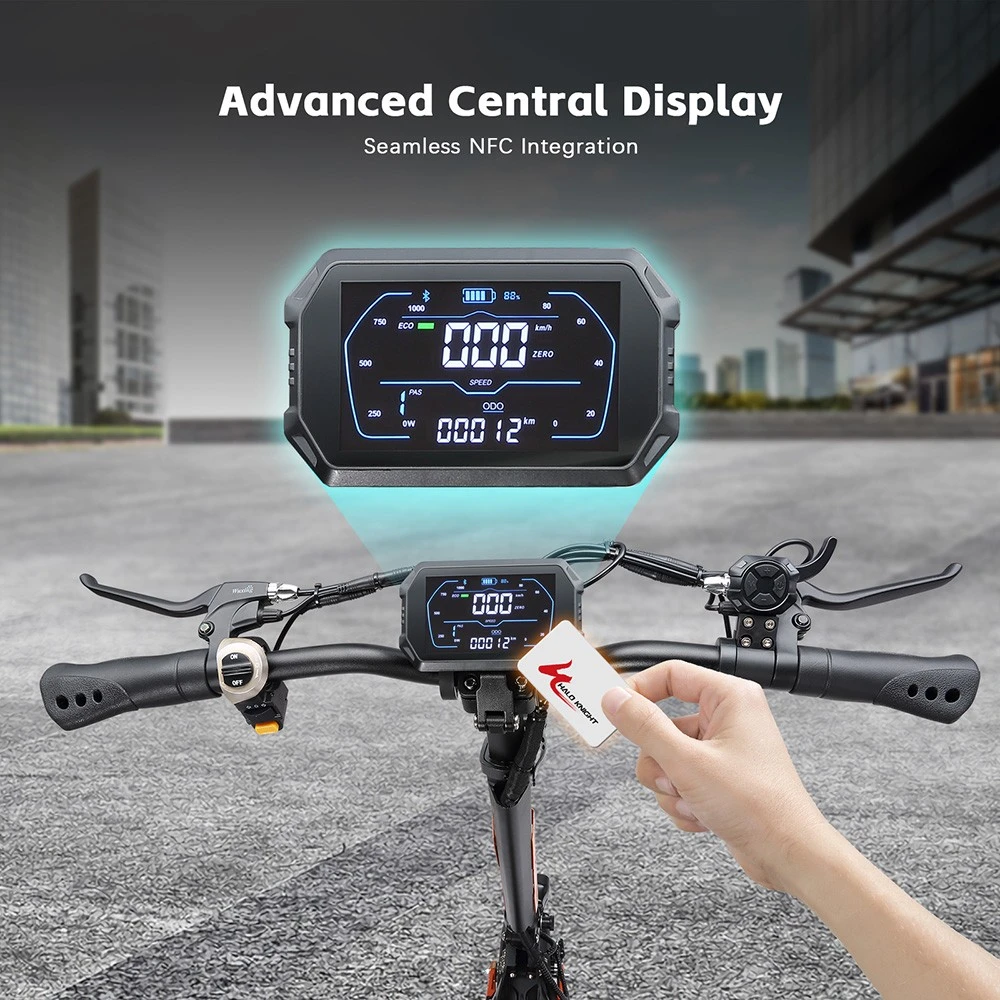 Trottinette électrique Halo Knight T102, moteur 1200 W, batterie 52 V 21 Ah, pneus 10 pouces, vitesse maximale 50 km/h, autonomie 45 km, doubles freins à disque, doubles suspensions