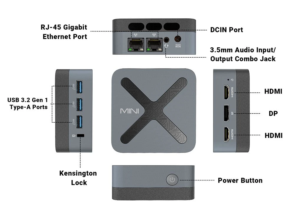 MINIX NEO Z97 Intel® επεξεργαστή N97 μίνι PC