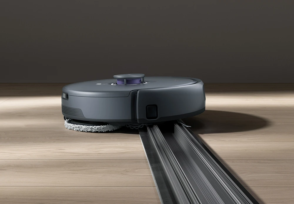 Aspirateur robot Narwal Freo Z10 Ultra avec station de base autovidante, aspiration 18,000 45 Pa, vision IA, technologie DirtSense, brosse anti-emmêlement, lavage à l'eau chaude 75-8 °C, navigation LDS, nettoyage XNUMXN, gris