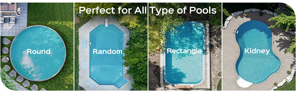 WYBOT C1 Akku-Poolroboter, 150 Min. Laufzeit, Wandklettern, intelligente Routenplanung, APP-Steuerung, f&uuml;r Pools bis 150 m&sup2;, Graugr&uuml;n