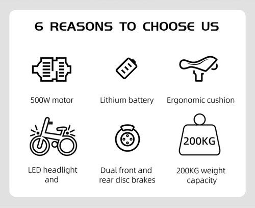 GOGOBEST GF200 elektrinis dviratis, 500 W variklis, 48 ​​V 15,6 Ah akumuliatorius, 20 x 3,0 colių padangos, maksimalus greitis 45 km/h, maksimalus nuvažiuojamas atstumas 80 km, mechaniniai diskiniai stabdžiai, „Shimano“ 7 pavarų, LCD ekranas – žalias