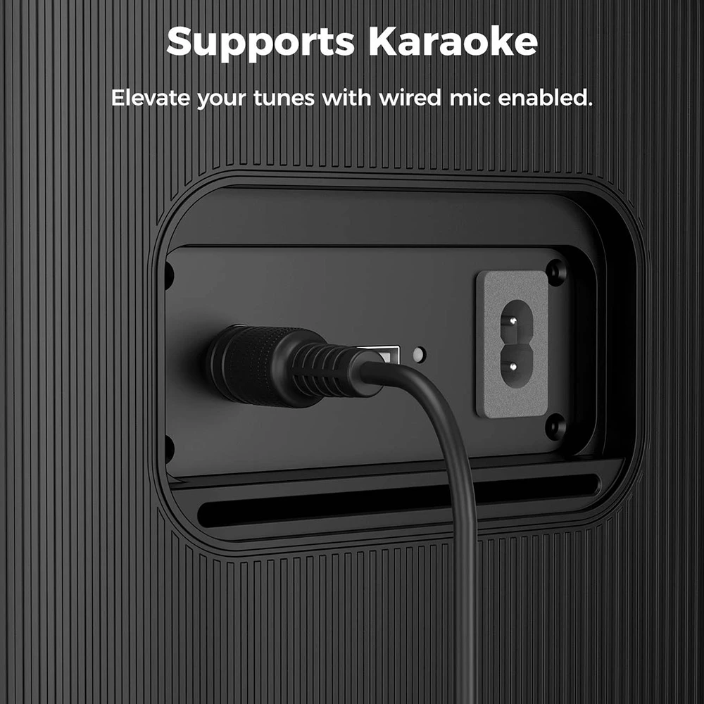 Sounarc L2 Demo - 80W снага и светла 7 Два Sounarc L2 звучника упарена у TWS режиму за прави стерео звук.